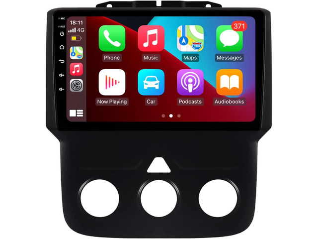 CSC AUTO 8 Core 4G+64G Android 13 Stereo Radio for Dodge Ram 1500 2500 3500 (2013-2018) Manual AC 9 Inch IPS Display Built-in Wireless...