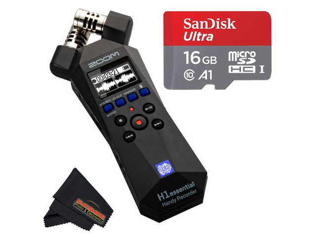H1essential 2-Track 32-Bit Float Portable Audio Recorder with Sunshine Photo Accessories Bundles.(H1essential - Basic Bundle)