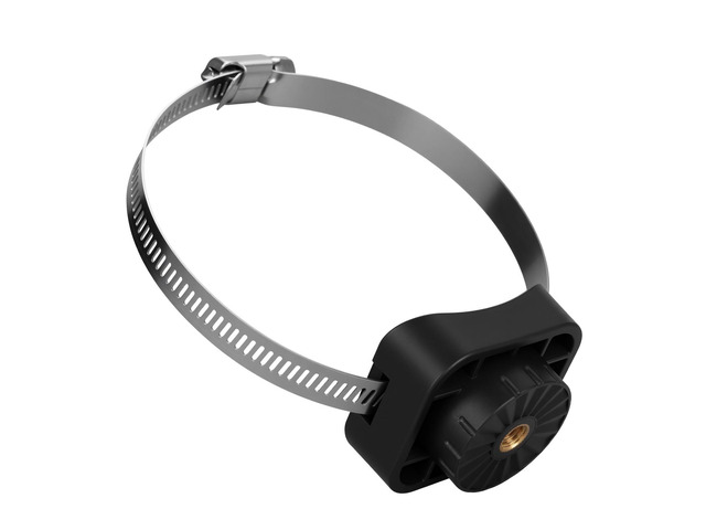0 Degree Mount Trolling Motor Transducer Mount for Livescope Plus LVS34,for trolling motor diameters of 2'-4.5'