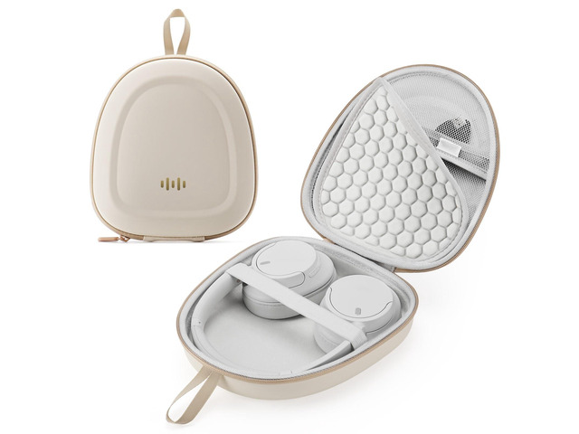 Hard Over-Ear Headphone Case for Sony WH-CH720N/Soundcore Q20i/Q30/Space One/JBL Tune 720BT/770NC/Bose/Skullcandy/JLab, Enhanced Shock-Absorbent...