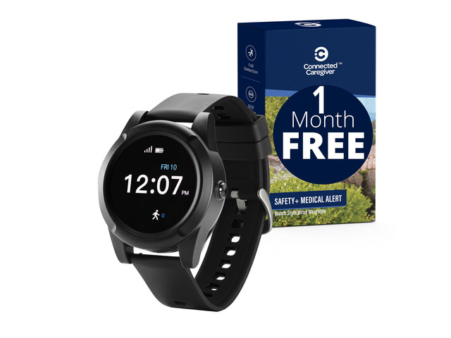 Safety+ 4G Medical Alert System for Seniors: Smart Watch, Fall Detection, 24/7 Monitor, WiFi Locate, SOS Button, Small, Lightweight, (Call to...