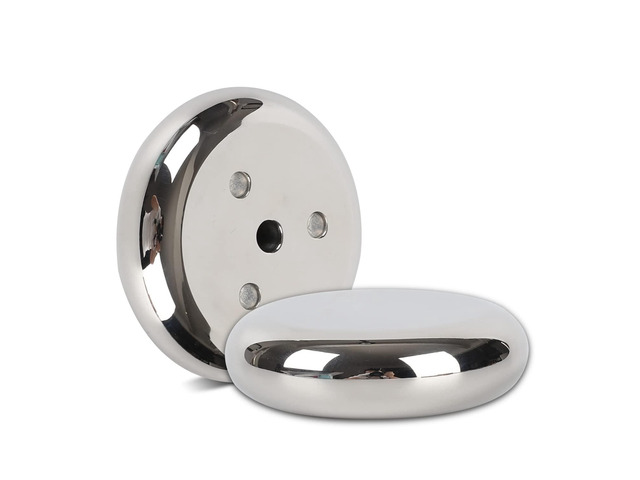 Vinyl Record Weight Stabilizer,563g/19.86oz Stainless Steel Silver Turntable Weight for HiFi LP Record Player