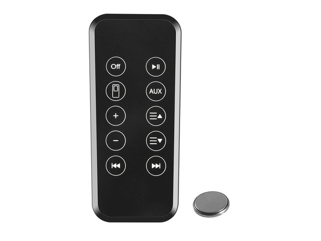 Replacement for Bose SoundDock 10 Remote with CR2025 Battery, Also Fit for Bose Sounddock Series 2 3 II III Digital Music System Remote Control