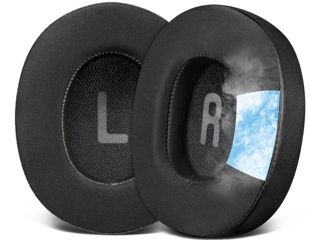 Cooling Earpads for JBL Tune 760NC, Tune 770NC - Black for JBL Tune(700BT/710BT/720BT/750BTNC/760NC/770NC) Headphones