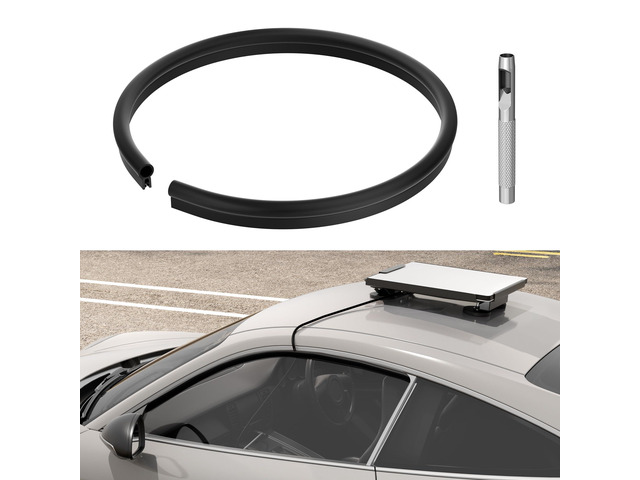 Car Window Pass Through Starlink Power Cable Compatible with Starlink Cables Window Pass Attachment for Starlink Cord and Cable Black
