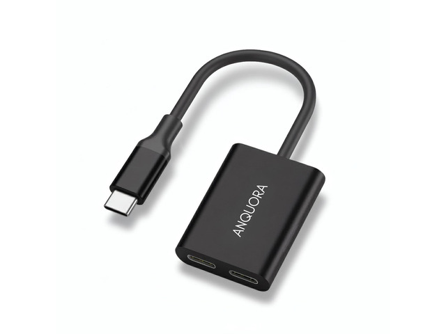 AR Glasses Hub, Aluminum Shell USB C to AR Glasses 4K@60Hz and Charging Up to 45W PD, Plug and Play, Compatible with Switch 1,Steam Deck, ROG Ally...