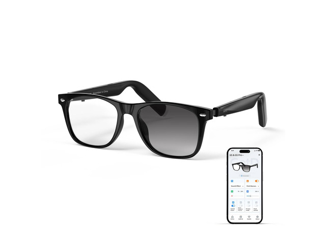 AI Glasses, Smart Glasses Powered by ChatGPT, Real-Time AI Translation Photochromic lens, AI translation in 145 languages, Handsfree calls,...