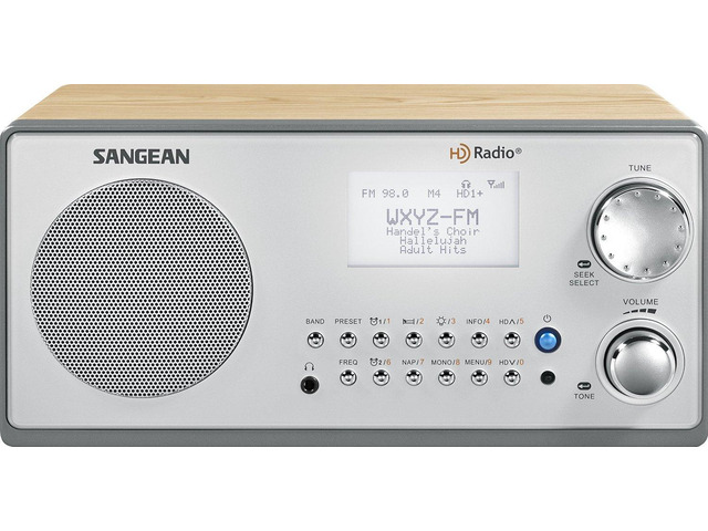 All in One HD AM/FM Dual Alarm Clock Radio with Large Easy to Read Backlit LCD Display