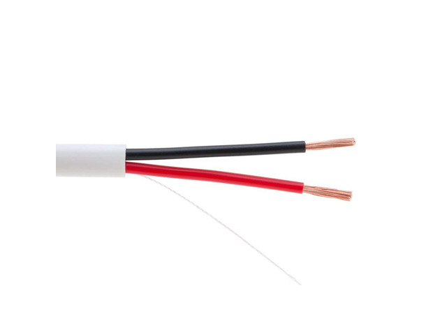 500FT Speaker Wire 16AWG 16/2 CL2 in Wall OFC Oxygen-Free Copper Bulk Audio Cable 2 Conductors (16/2)