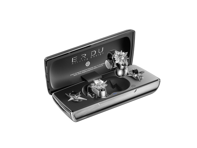 Starry Ear Cuff Wireless Headphones, Jewelry Open Ear Clip-on Earbuds, 30H Playtime, Bluetooth 6.0 Earring Earphones for Women, 2 Pairs...