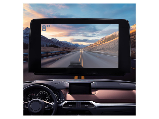 NEW 8' Touch Screen Glass Digitizer Navigation Radio Compatible with Mazda CX-9 2016-2019 Replaces# TK48-611J0,TK49-611JA,TK49-61-1J0a,TK49-611J0-B