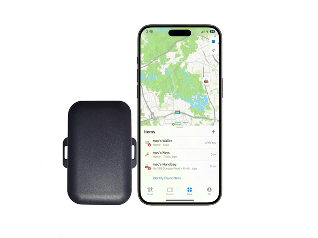 10 Years Long Life Battery GPS Tracker Item Finder, find car in Parking lot, no Subscription for Vehicles car ebike Truck Luggage School Bag...