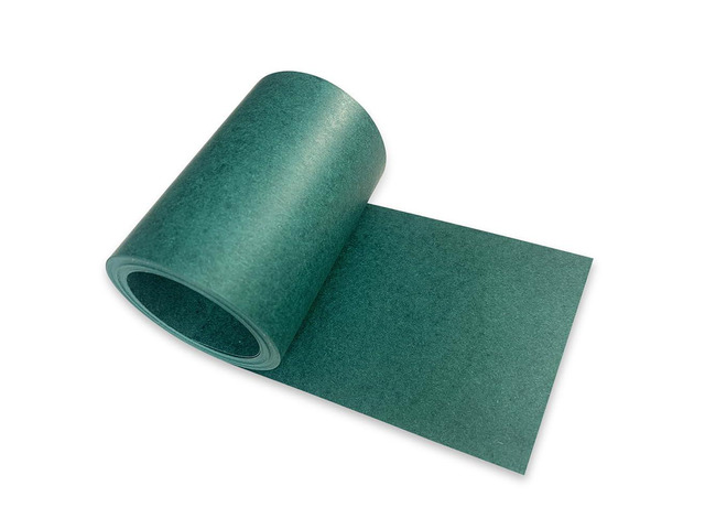 Electrical Insulating Fish Paper 80mm(3.15in) Width, 5m(16.4Ft) Length 0.2mm Thickness, Green Insulator Gasket for Electrical Protection, Wear &...
