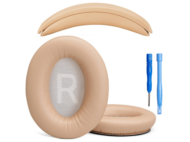 SoundLink AE2 Ear Pads and SoundLink AE2 Headband Cushion Compatible with Bose SoundLink Around-Ear 2 / Soundlink AE2 Headphones (Beige). Premium...