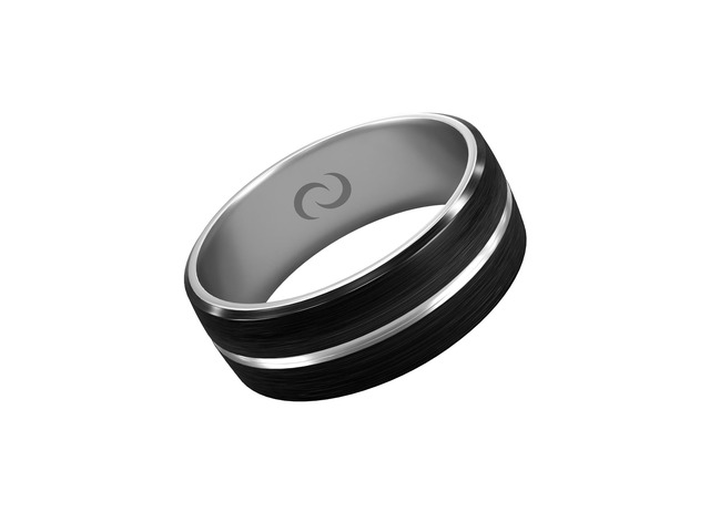 Tungsten Elite Smart Ring with Instant App-Free Sharing, Size 15 Business Networking for Professionals, Instantly Share's, Social Links &...