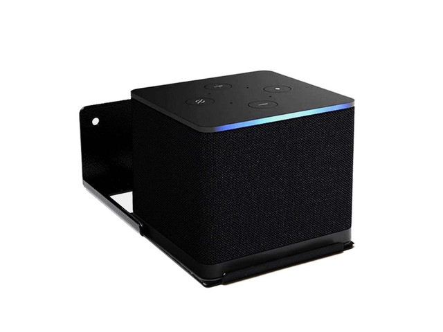 Metal Hanging Fire TV Cube Wall Mount for Fits 1st & 2nd Gen and New 3rd Gen Fire TV Cube Wall Mount Save Space for Furniture Wall