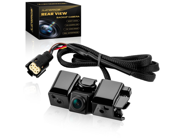 Backup Camera Fits for 2014-2015 Chevy Silverado Cheyenne GMC Sierra Night Vision Wide-angle Waterproof Reverse Camera Park Assist OE# 22803702,...