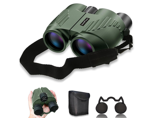 20x25 Compact Binoculars with Strap for Kids and Adults, Sharp Clear, Mini Low Weight Binoculars for Bird Watching,Hiking Outdoor, Cruise Ship,Concert