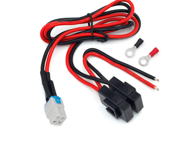 4-pin 12AWG DC Power Supply Cable for Yaesu Radio FT-450D FT-891 FT-991-A FT950 FTDX-1200 Kenwood TS-480 TS-590SG TS-890s Icom IC-7000 IC-7200...