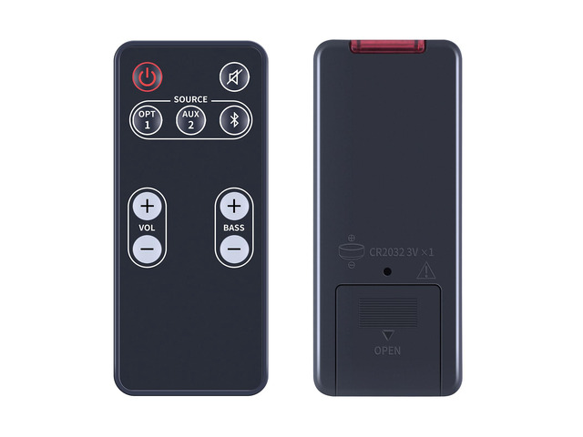 Replacement Remote Control Compatible for Polk Audio Video Soundbar Speaker System FR1 DSB1 D581 RE95201 E9520-1 Sound Bar Remote Controller