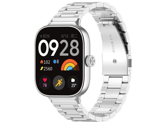 Bands Compatible for Xiaomi Smart Band 9 Pro Stainless Steel Metal Adjustable Sport Business Wristband Bracelet Strap for Xiaomi Band 9 Pro/Band 8...