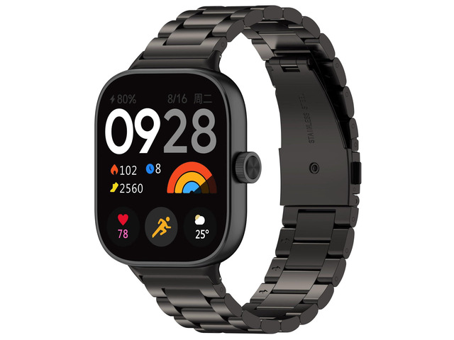 Bands Compatible for Xiaomi Smart Band 9 Pro Stainless Steel Metal Adjustable Sport Business Wristband Bracelet Strap for Xiaomi Band 9 Pro/Band 8...