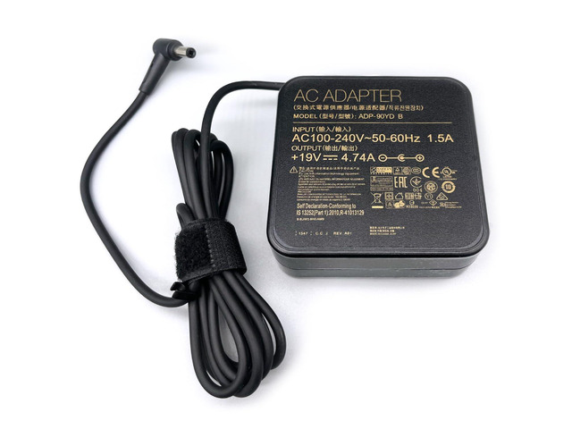 19V 4.74A 90W EXA1202YH AC Adapter Power Supply Compatible for Asus K53 K53B K53BY K53E Notebook with US Cable