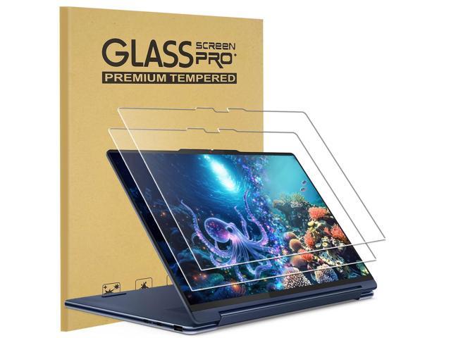 [2-Pack] Tempered Glass Screen Protector for Lenovo Yoga 9i Aura Edition 2-in-1 14' (14ILL10/14IPH11) & Yoga 9 2-in-1 14-Inch (14IMH9) Touchscreen...