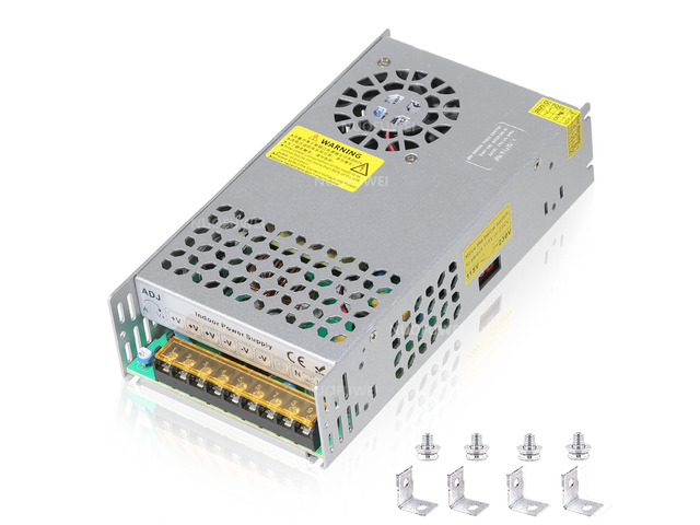 DC 12V 50A 600W Power Supply 110V AC to 12V DC Converter 50A 600W Switch Power Supply Adapter Transformer for 12V Motor Pump CCTV Security Camera...