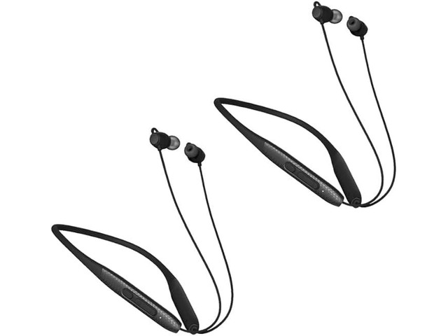 Neckband Bluetooth Headphones Twin Pack60H Playtime Ã—23C Fast ChargeENC Call Noise ReductionDual Pairing180H StandbyPerfect for Couples & Sports...