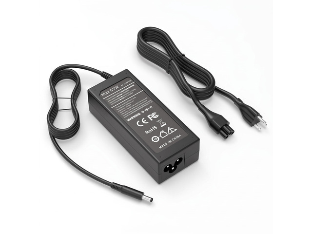 65W 4.5mm Tip Laptop Charger Compatible with Dell Inspiron 14 15 16 For Dell Inspiron 15 3511 3520 3530 3535 3540 5559 5568 2-in-1, 16 5620 5630...