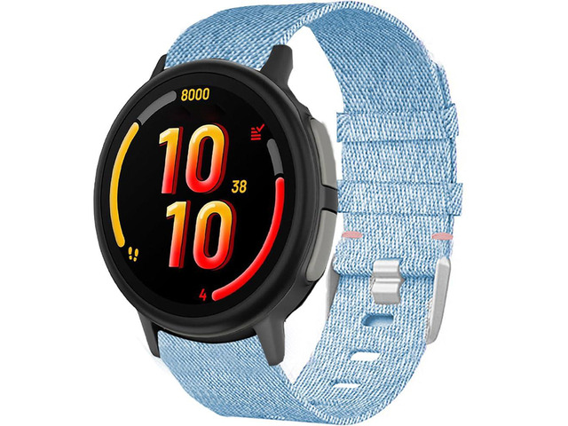 Compatible with Garmin Bounce 2 Band, Quick Release Breathable Nylon Woven Fabric Replacement Accessory Strap Compatible with Garmin Bounce 2, 1...