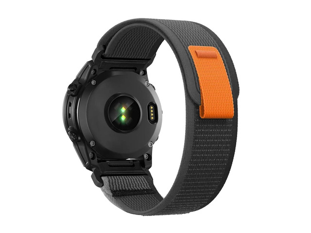 26mm watch band for garmin fenix 7x sapphire solar fenix 6x pro solar fenix 5x 3 hr quick release fit Nylon watch strap replacement for garmin epix...