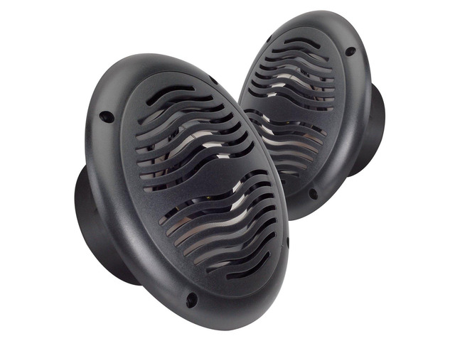 6.5 Water Resistant Speakers 2-Way for Marine, RVs, & Hot Tubs Pair