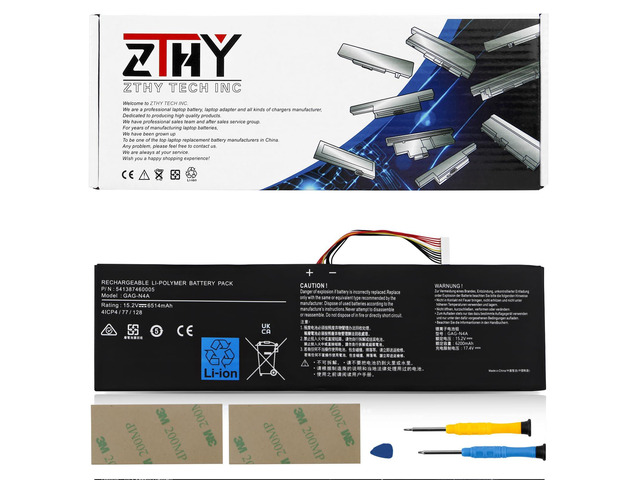 GAG-N4A Laptop Battery Replacement for Gigabyte Aorus 15 XE5 15X ASF 17 XE4 17X AZF, Aorus 15G KB KC XB XC WB YB YC, Aorus 15P XC XD YD, Aorus...