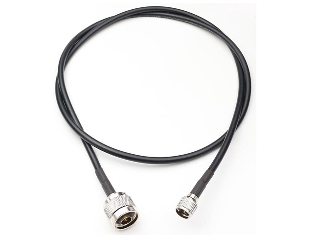 N Male to Mini UHF Male Coaxial Cable Mini UHF Coax Cable N Type Coaxial Cable CB Antenna Radio Extension Jumper 3.28 Ft/1M 1Pack