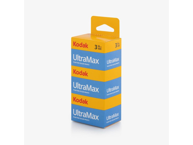 Ultra Max 400 135/36 High-Performance 35mm Color Film The Ultra Max 400 Carded Vertical Film is a worry-free, Easy-to-use high-speed film...