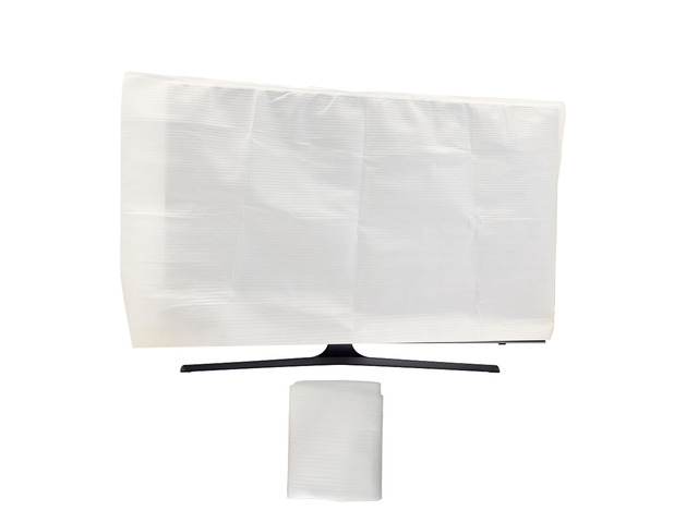Large Foam Flat Screen TV Cover(Fits TV Screens up to 80'-85') 80' L x 48' W Cushion Foam Wrap Pouches-1 Pack