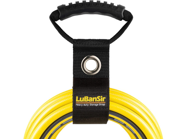 3 Pack 17'Extension Cord Organizer with Grommet Fit Cables Portable Hook and Loop Storage Straps Fit Extension Cords, Ropes, Garden Water Hoses...