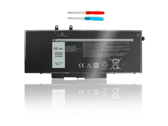 New 68Wh 3HWPP 03HWPP Battery for Dell inspiron 15 7000 7506 7706 2-in-1 Latitude 14 5410 5510 5501 5511 5401 E5401 5411 Precision 3541 3550 3551...