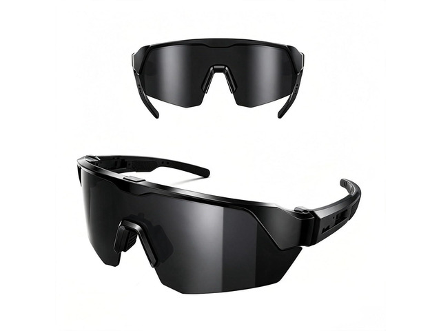 Bluetooth Sunglasses for Men & Women, Smart Audio Glasses with Speakers UV400 Cycling Running Glasses for Outdoor Sports, Touch Control &...