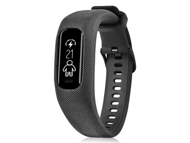Strap TPU Wristband Compatible with Garmin vivosmart 3/vivosport/vivosport, Activity and Fitness Tracker