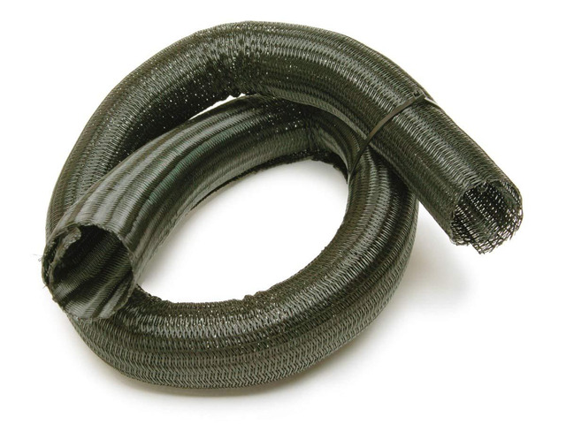 Performance 70904 PowerBraid Split Braided Sleeving, 2' Diameter, 4' Length, Black