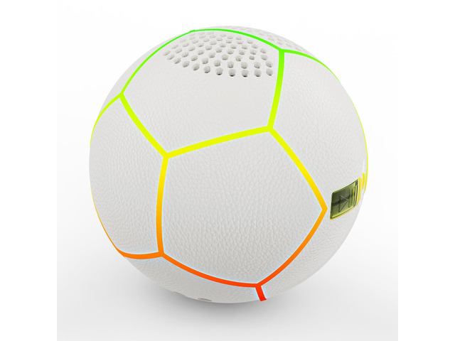 Mini Light Up Glowing Soccer Ball Bluetooth Speaker LED Luminous, Wireless Portable Audio, Birthday Christmas Gift, For Teen Kids Soccer Fans