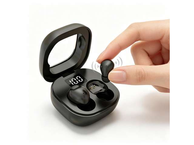 Invisible Sleep Earbuds for Side Sleepers, Ultra-Small Mini Wireless Bluetooth Earbuds, Zero Pressure Fit, Noise Blocking, All-Night Comfort for...