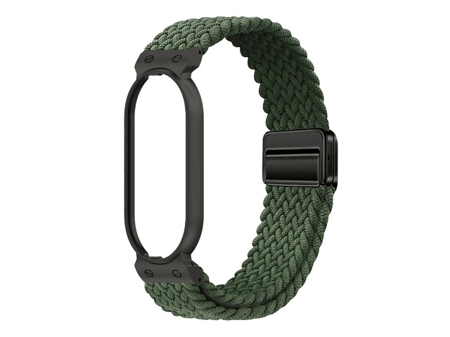 Nylon Strap Compatible With Plaud NotePin/NotePin S AI Voice Recorder Nylon Wristband Magnetic Buckle and Metal Case,Soft Breathable,Fits 5.39.3'...