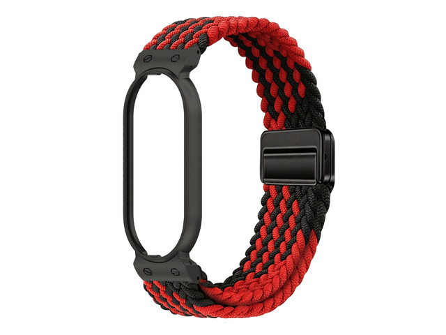 Nylon Strap Compatible With Plaud NotePin/NotePin S AI Voice Recorder Nylon Wristband Magnetic Buckle and Metal Case,Soft Breathable,Fits 5.39.3'...