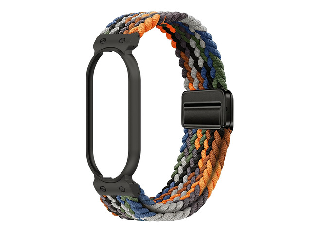 Nylon Strap Compatible With Plaud NotePin/NotePin S AI Voice Recorder Nylon Wristband Magnetic Buckle and Metal Case,Soft Breathable,Fits 5.39.3'...