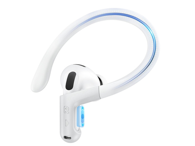Memory Titanium Alloy Ear Hooks for AirPods Pro 3/Pro 2/Pro 1 & AirPods 3,Anti-Slip Sport Accessories [Added Anti-Lost Lanyard] Comfortable Secure...
