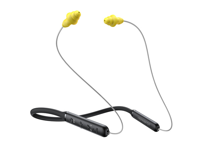 Wireless Neckband Headphones, Noise Reduction 27dB NRR, aptX HD, 3 EQ Modes, 40H Battery Life, OSHA Compliant
